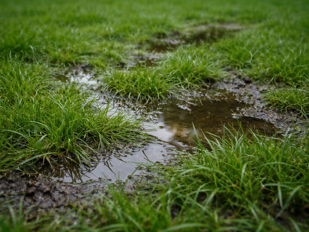 Gras onder water: oorzaken, snelle aanpak en herstelgids