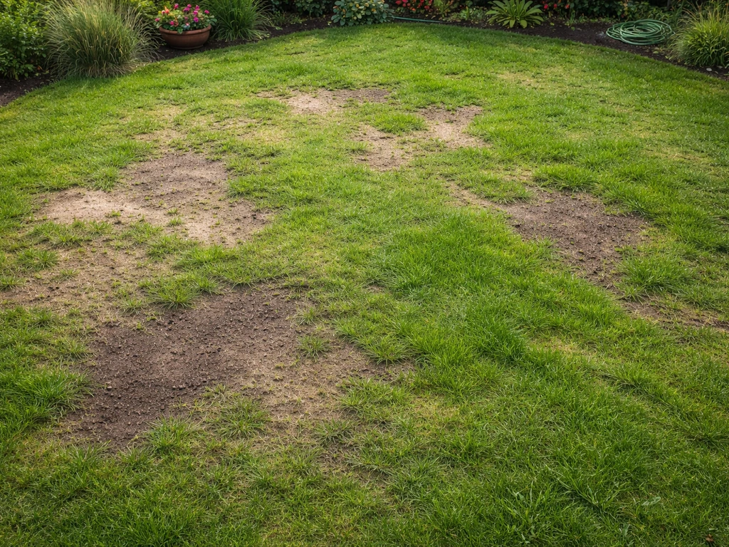 Gras komt niet gelijkmatig op: oorzaken en stappenplan vandaag