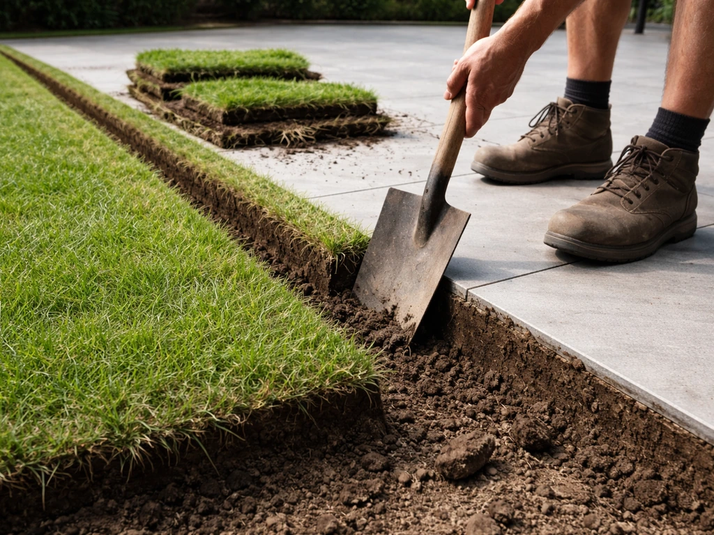 Gras afsteken terras: stappenplan, gereedschap en tips
