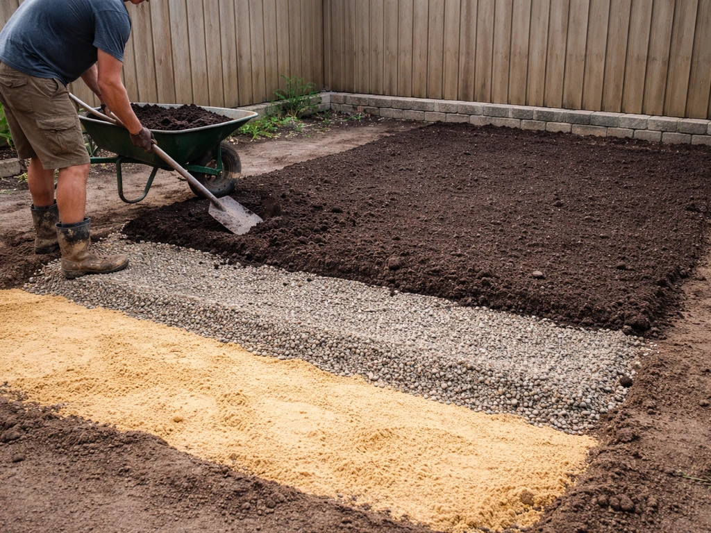 Gras leggen ondergrond: opbouw, laagdiktes en stappen